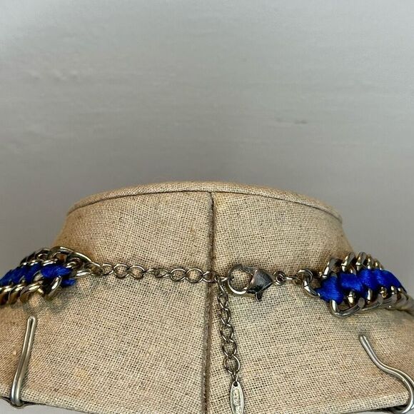 Vintage VCLM Giant Rhinestone Necklace Costume Jewelry - Picture 3 of 4